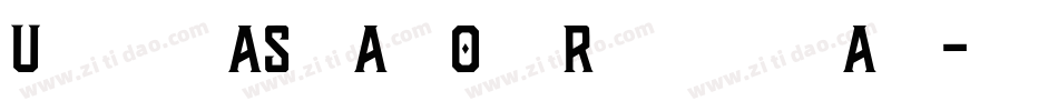 UltraShadow Regular字体转换